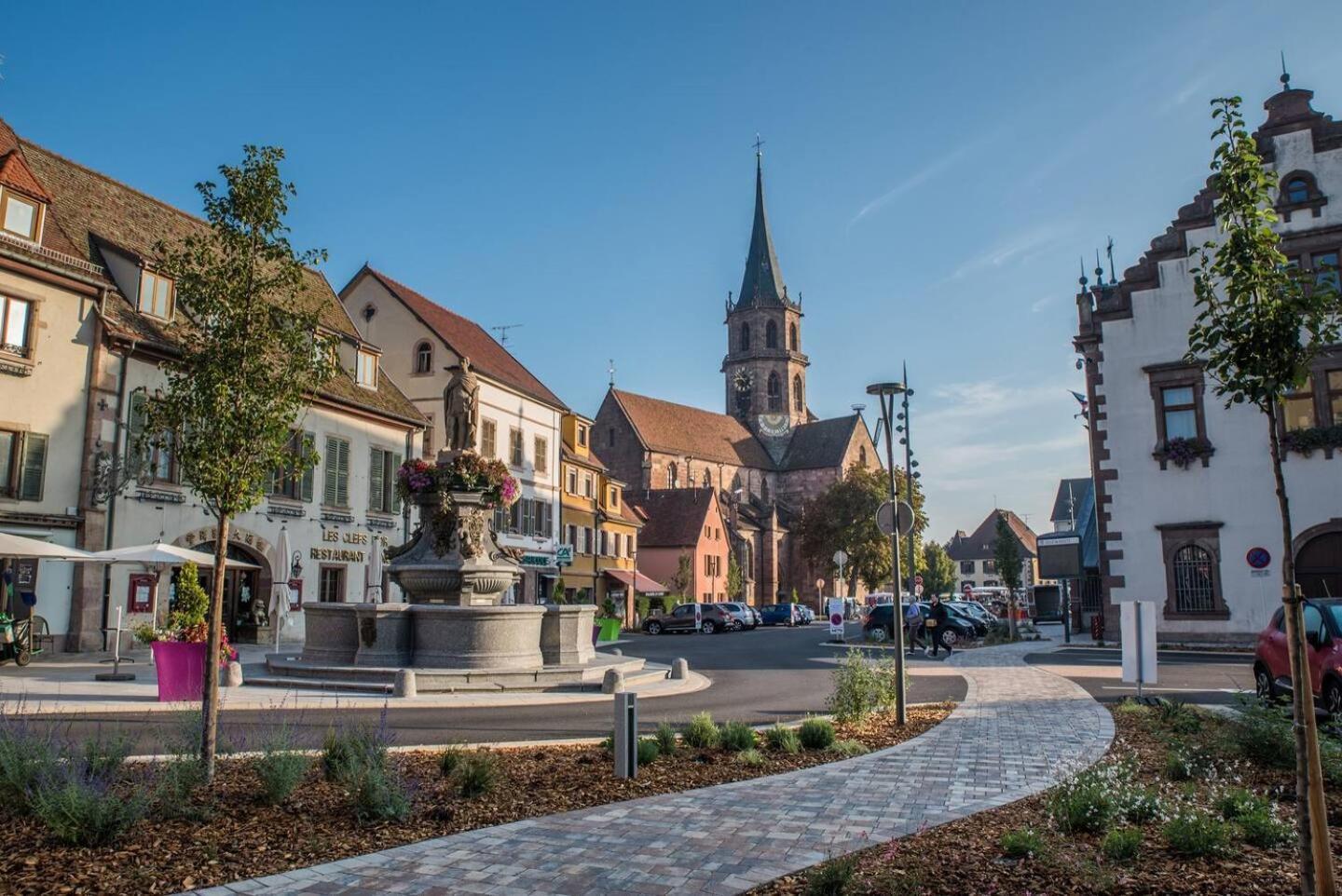 Gite La Glycine, Moderne Tres Propre 3 Lits Soultz-Haut-Rhin Kültér fotó